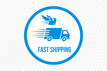badge fast shipping 